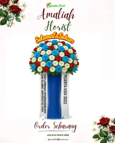 Standing Flower di Jalan Gedang